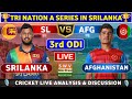 Srilanka A vs Afghanistan A, 3rd Unofficial ODI Live Score & Commentary SL-A vs AFG-A 3rd Match