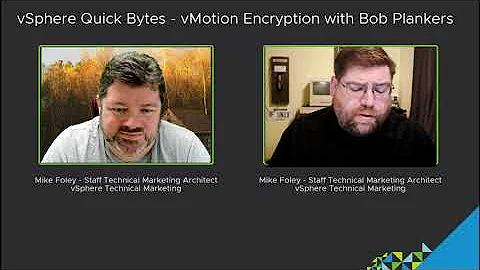 vMotion Encryption with Bob Plankers