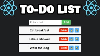 Build this React ToDo List app in 20 minutes! ☝