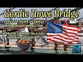 Gordie howe bridge  memorial day flyover  last day off before final connection