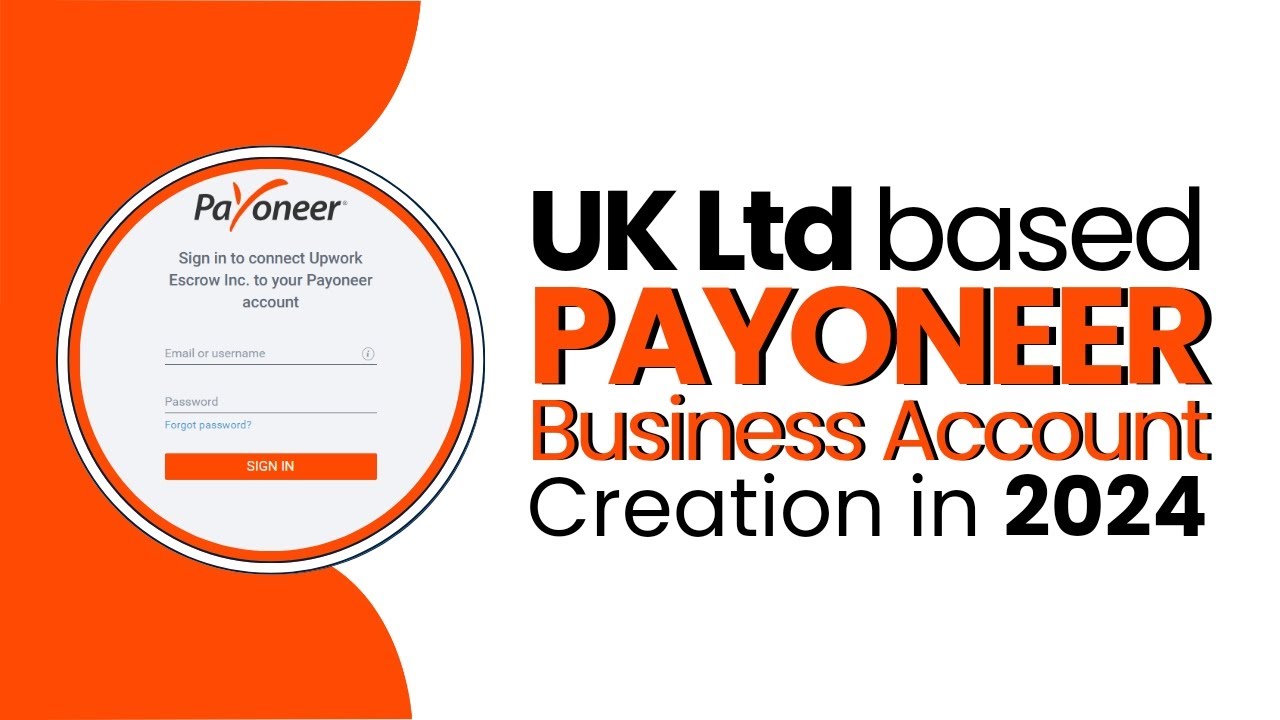 UK Ltd Based Payoneer Business Account Create UK Payoneer Account Uk ltd based payoneer business account create uk payoneer account