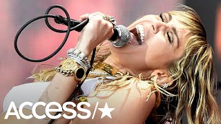 Miley Cyrus Performs Soulful Tribute To Amy Winehouse with Mark Ronson