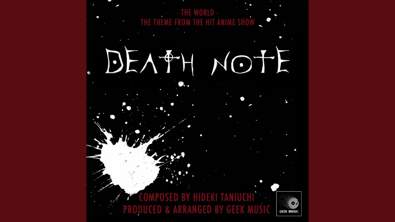 "Hideki Taniuchi" "Death Note - OST [cd1]". Death Note - l's Theme - main Theme гик Мьюзик. Death Note main Orchestra Theme. Death Note Soundtrack Cover.