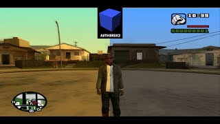 How to remove Yellow Filter in Gta San Andreas - AetherSX2 - Best Settings screenshot 2