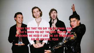 Easier- 5SOS (Lyrics)