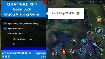 Hướng Dẫn Cài Hack Map Hack Liên Minh Huyền Tốc Chiến VNG AntiBand 99.99% - Hack Map Wild Rift