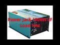 LOAD TEST - Power Jack 1500 Watt LF PSW Inverter