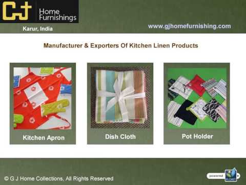 Kitchen Linens Supplier in India - GJ Home