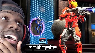 FIRST TIME PLAYING SPLITGATE (HALO RIPOFF)