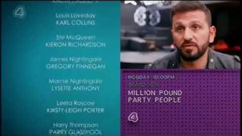 Continuity Announcer on E4 (Live )