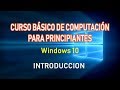 Curso Basico de Computacion Principiantes Gratis Windows 10