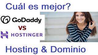 Godaddy vs Hostinger en Español | Visita Godaddy o Hostinger