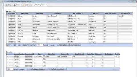 V11 Refreshing the "Parent" Grid When an Event Occurs in a "Child" Grid Part 3