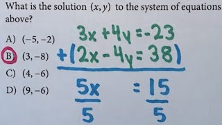 CollegeBoard's Official SAT Practice Test #1 - No Calculator Section - Question #9