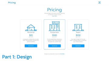Web Design Speed Art + Speed Code - Pricing Packages (Part 1 of 2)