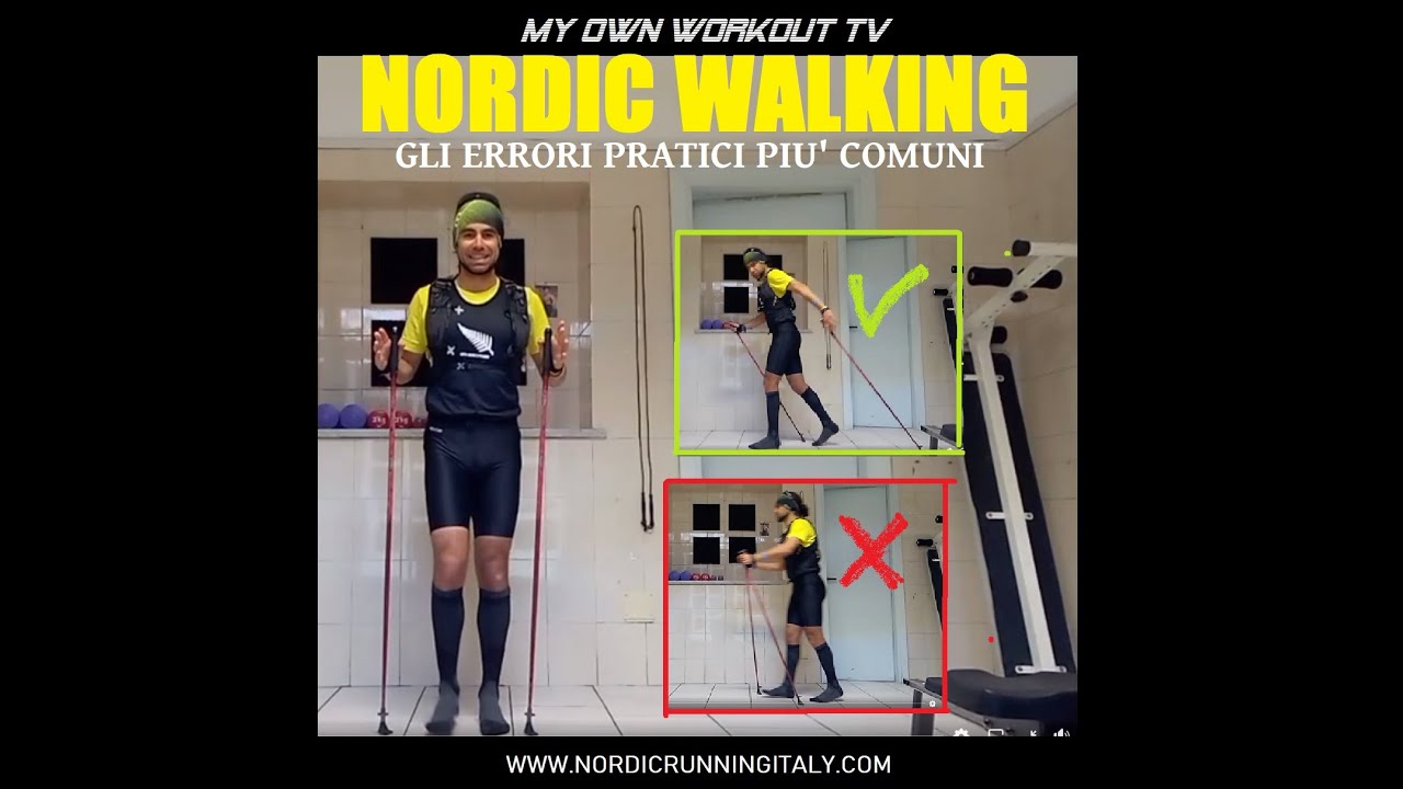 NORDIC WALKING | Gli errori pratici piu' comuni 😲💊