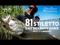 SilverStream 81 Stiletto｜Seabass Day Game - シーバスデイゲームにおける橋脚明暗撃ち