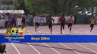 2023 TF - CIF-ss Prelims (D2) - 200 (Boys, all 5 heats)