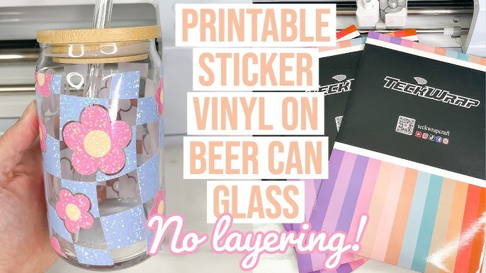 Tutorial  How to Craft with Printable Sticker Vinyl? - TeckWrap