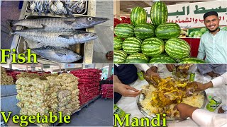 Makkah Ki Fish 🐠,Vegetable 🥕 Aur Fruit 🍎 Market