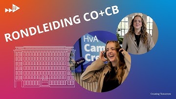 Kijkje in het gebouw van de opleidingen Communicatie en Creative Business