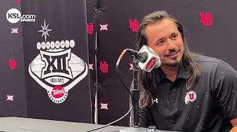 2024 Big 12 Media Days | Utah QB Cam Rising thumbnail