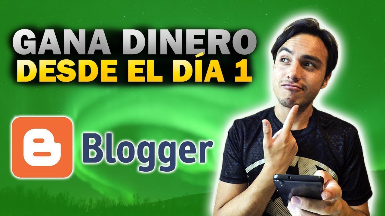 Cómo Crear Un BLOG En Blogger y GANAR DINERO Sin Invertir 🤑