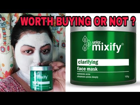 Unloc Mixify Face Mask Review | removes acne & cleanses pores deeply | Beauteous Reshmi