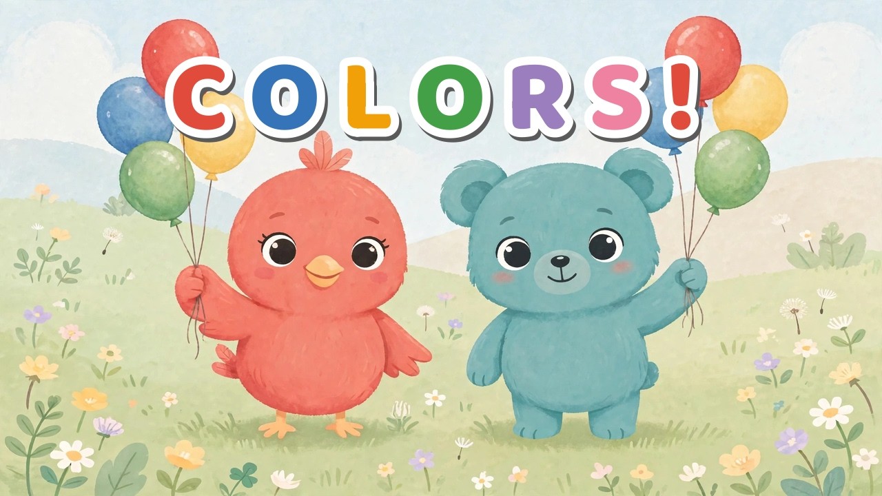 Colors All Around 🌈 Learn Colors with Pippa & Pop | Kids Song - YouTube