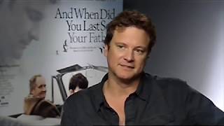 Colin Firth about the Fascination of the Father Figure in Real Life and in the Book