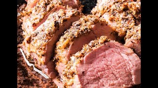 Herb and Mustard Crusted Tenderloin