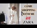 COME SHOPPING WITH ME to H&M & ZARA in New York | Louise Cooney