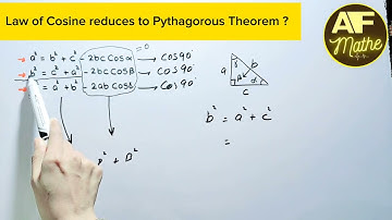 Law of cosine reduced to pythagoras theore lec#30 #ppsc #fpsc #nts #maths #Ms #PhD