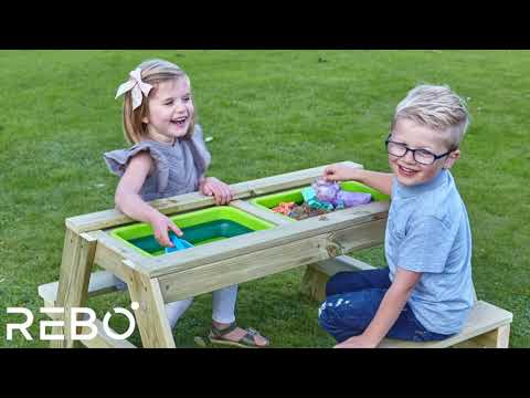 Video: TP Toys Early Fun Picnic Table Sandpit Recensione