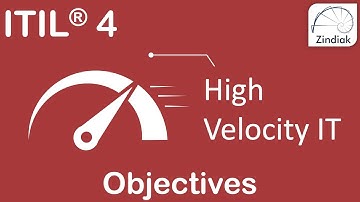 ITIL®4 - HVIT - Objectives - High-Velocity IT (02/10)