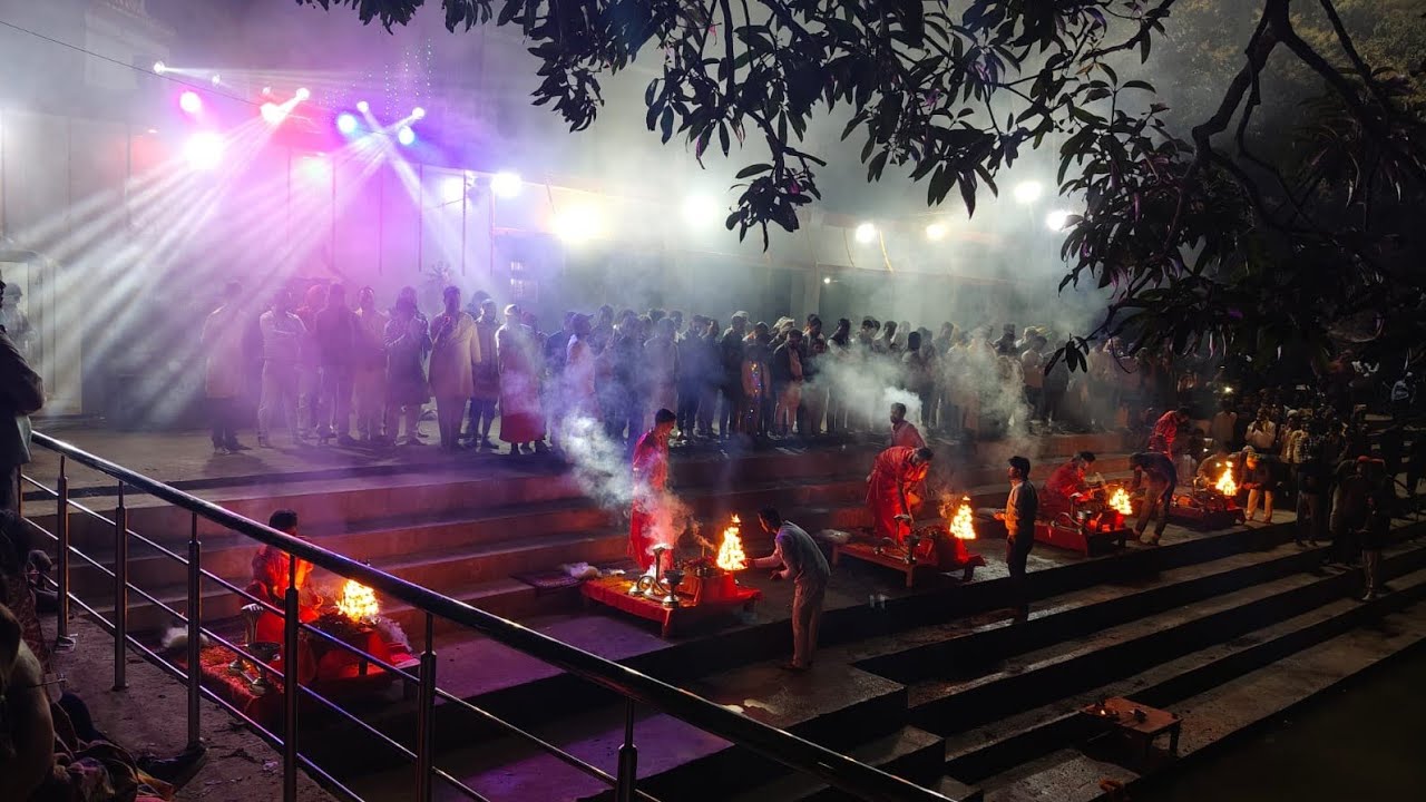 AAJ MAHASHIVRATRI KE DIN MHA GANGA AARTI VAH ❣️#nikudvlogs #dailyvideo 
