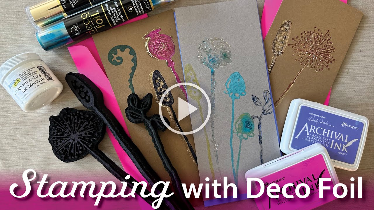 Stamping with Deco Foil–Tutorial Tidbits 