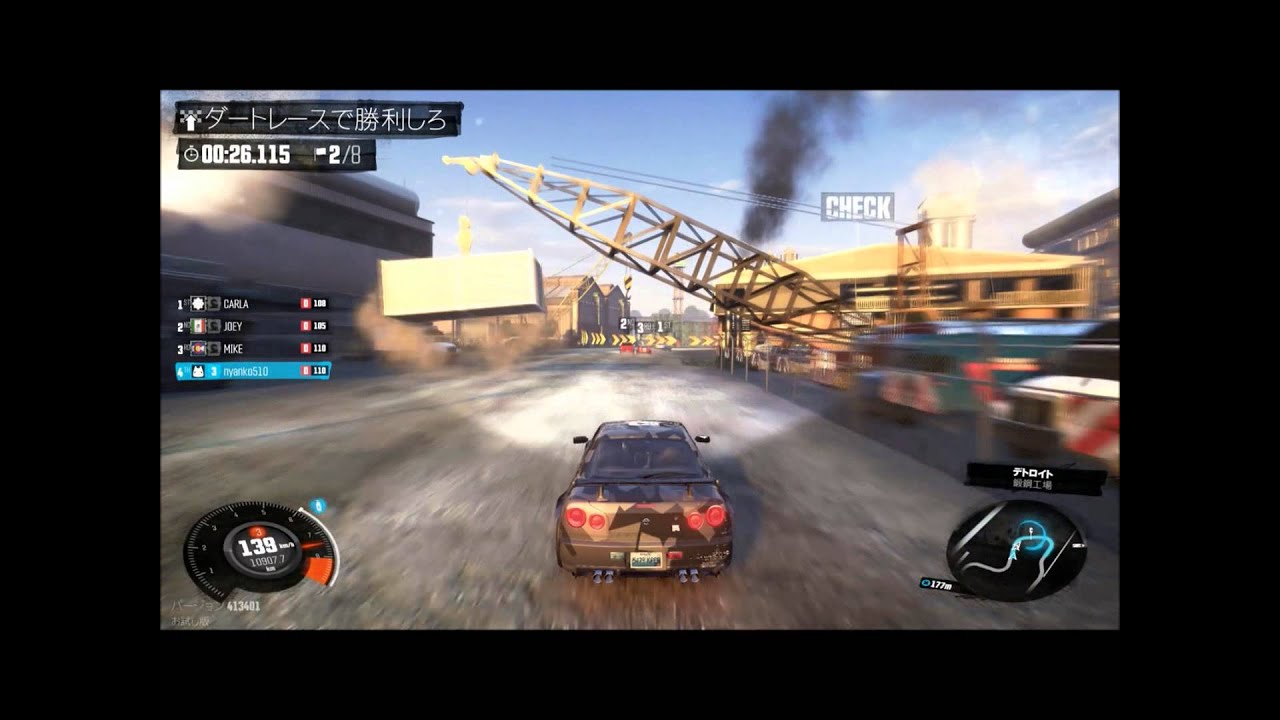 ザ クルー The Crew 体験版 Take3 Youtube