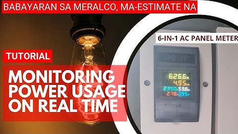TUTORIAL: Installing 6-in-1 Digital Meter AC Panel Monitor in Homes