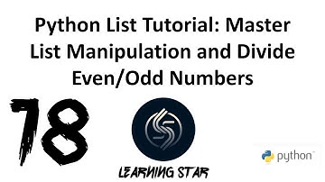 18_ Python List Tutorial: Master List append Divide Numbers ( total time until now =103:36)