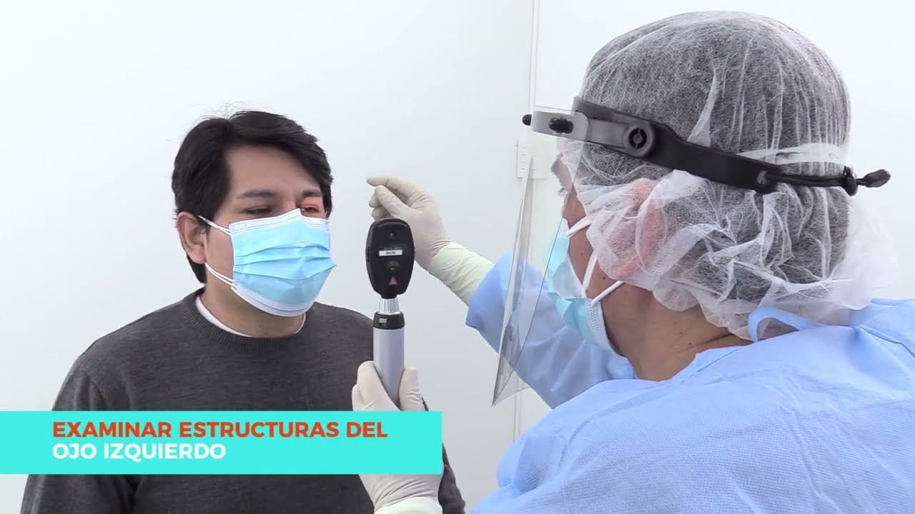 INSTRUCTIVO DE PROCEDIMIENTO PARA REALIZAR EXAMEN OCULAR EXTERNO