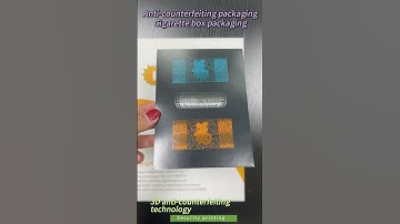 OVI #anticounterfeiting #printing #antifake #ink #security #paper #securityink #customized