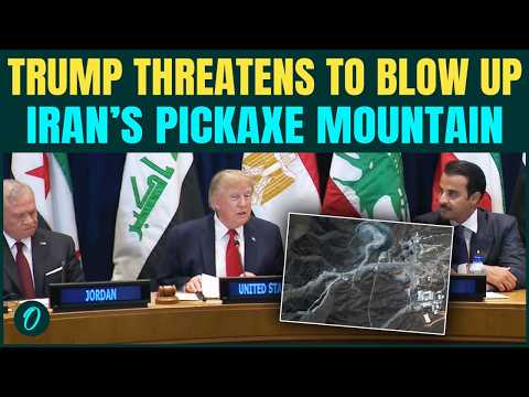 “WE’LL BLOW IT UP”: Trump Issues Fiery Threat To Iran’s Pickaxe Mountain At GCC Meeting