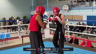 Yaniss KHERBACHE VS Roan VIRAMAN - Finale des championnats de France Boxe Fr. - 2e séries, Cat. M60