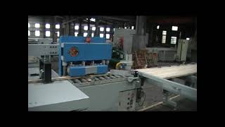 Full Auto FJ Board Panel project, Integrated H.F. to Panel Saw to Double Side Sander