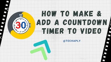 How To Add Countdown Timer To Video | Step-by-step Tutorials (on Camtasia V 9.0)