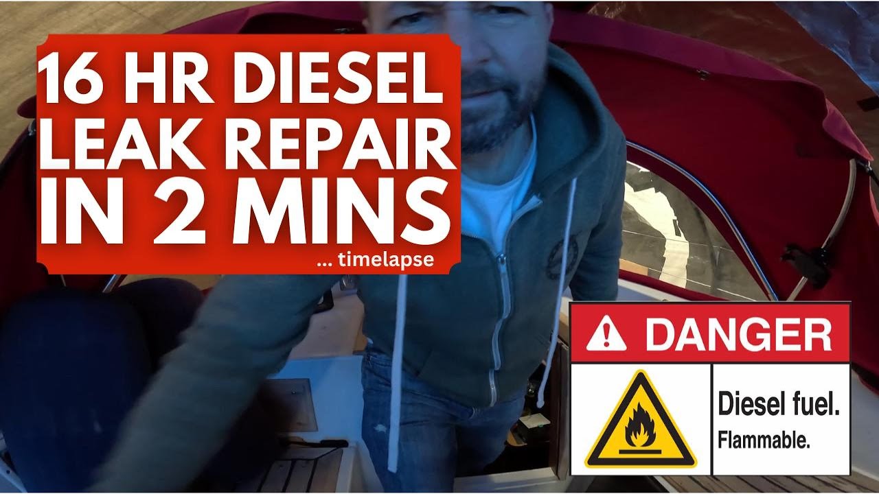 Timelapse 16 Hour Repair in 2 Minutes Diesel Leak YouTube