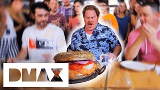 Casey VS The Classic Whale Sandwich Challenge | Man V Food