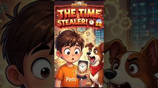5 Minutes Turned Into 1 Hour… Where Did Time Go? 😳 Pintu Aur Rex #animation #dogstory #ytshorts
