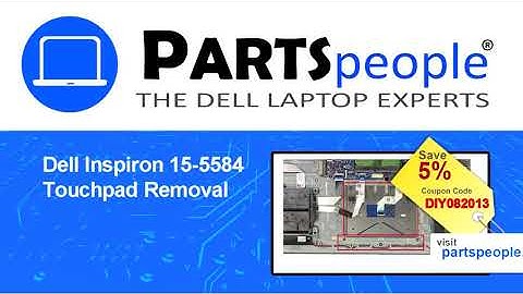 Dell Inspiron 15-5584 (P85F001) Touchpad How-To Video Tutorial